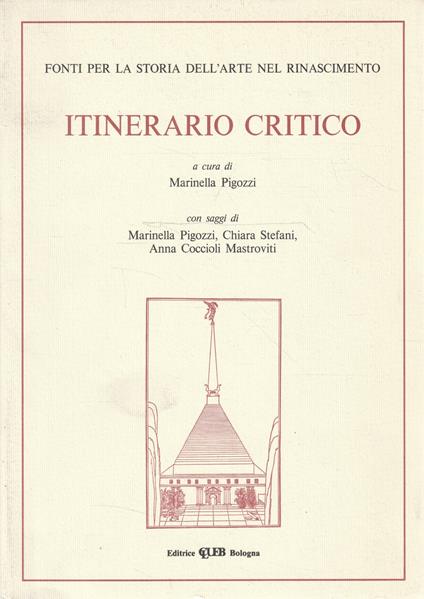Itinerario critico - copertina