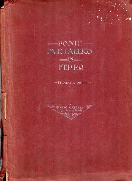 Ponte metallico in ferro. Progetto N.124 - copertina