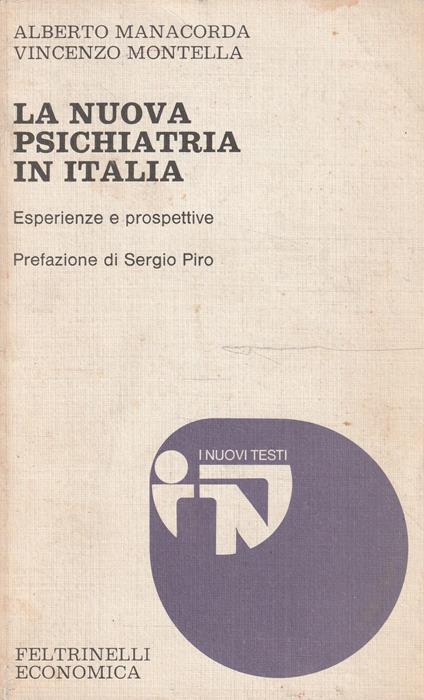 La nuova psichiatria in Italia. Esperienze e prospettive - copertina