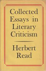 Collected Essays in Literary Criticism