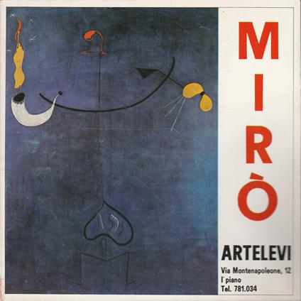 Mirò. Opere scelte dal 1924 al 1960 Artelevi - copertina