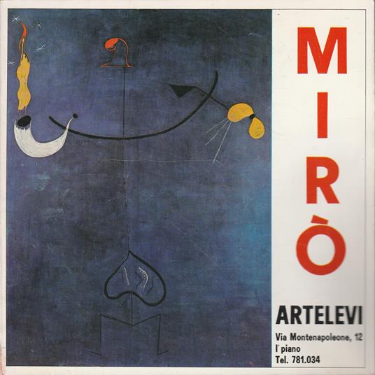 Mirò. Opere scelte dal 1924 al 1960 Artelevi - copertina