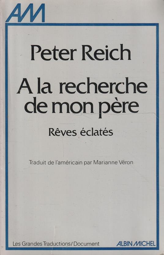 A la recherche de mon père. Reves éclatés - copertina