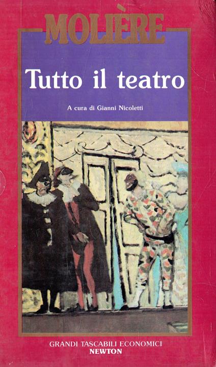 Tutto il teatro ( 3 vol. in cofanetto) - Molière - copertina