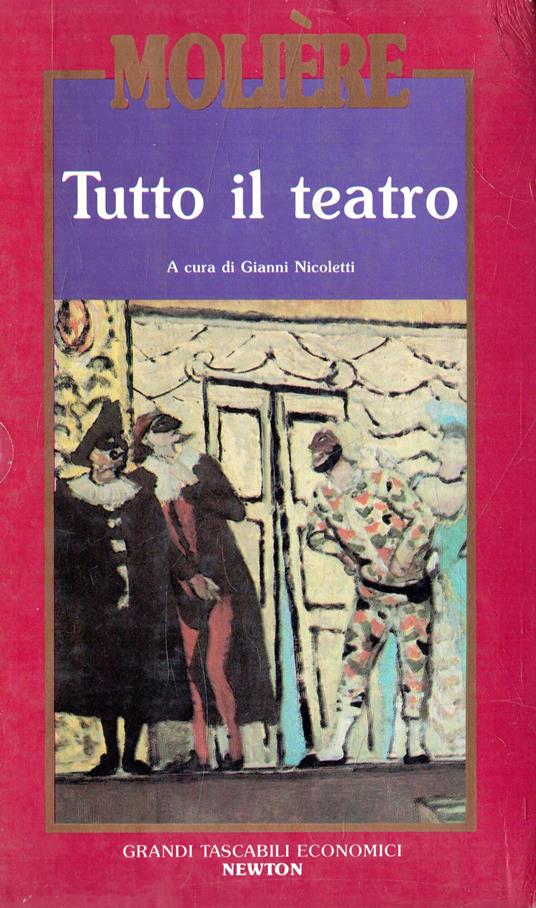 Tutto il teatro ( 3 vol. in cofanetto) - Molière - copertina