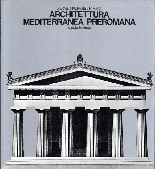 Architettura mediterranea preromana - copertina