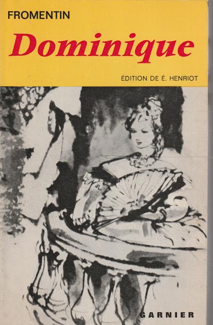 Dominique - Eugène Fromentin - copertina