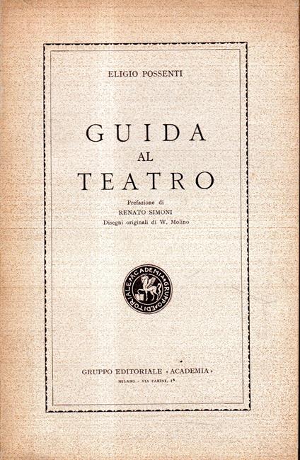 Guida al teatro - Eligio Possenti - copertina
