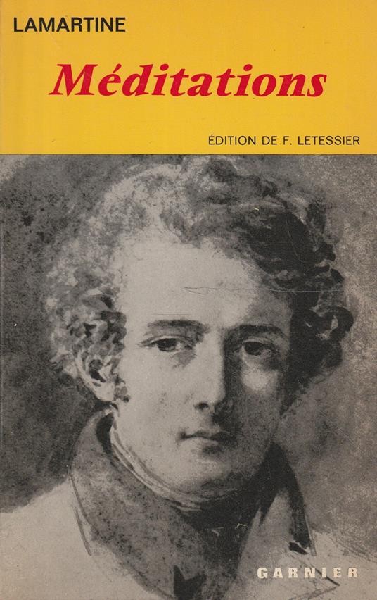 Méditations - Alphonse de Lamartine - copertina