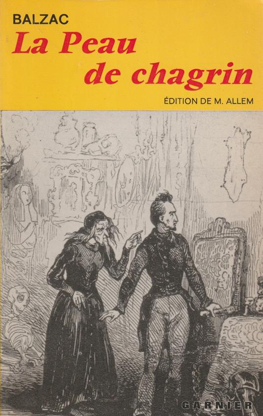 La Peau de chagrin - Honoré de Balzac - copertina
