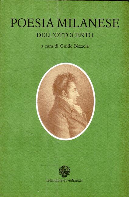 Poesia milanese: dell'Ottocento - Guido Bezzola - copertina
