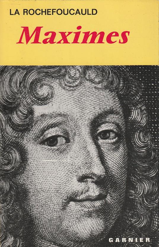 Réflexions ou Sentences et Maximes morales - copertina