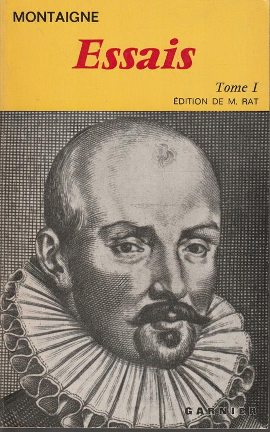 Essais de Montaigne Tome 1 - Montaigne - copertina