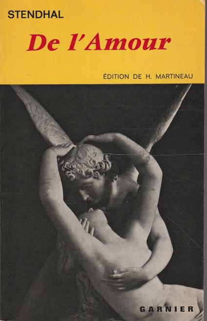 De l'Amour - Stendhal - copertina
