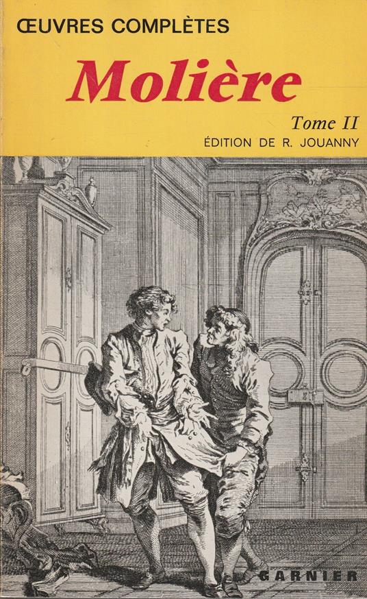 Oeuvres complètes. Tome Second - Molière - copertina