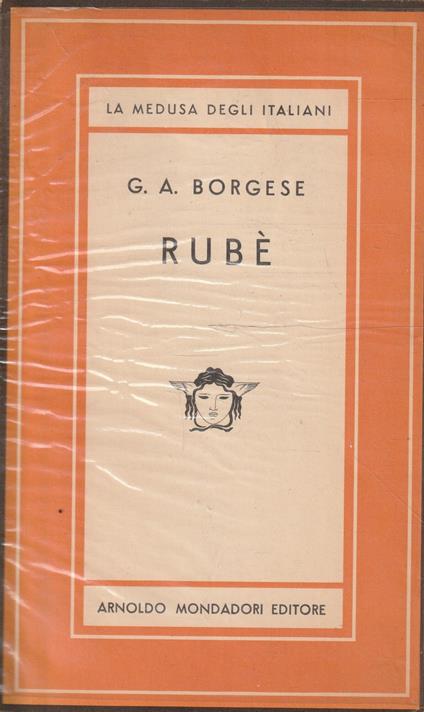 Rubè - Giuseppe A. Borgese - copertina