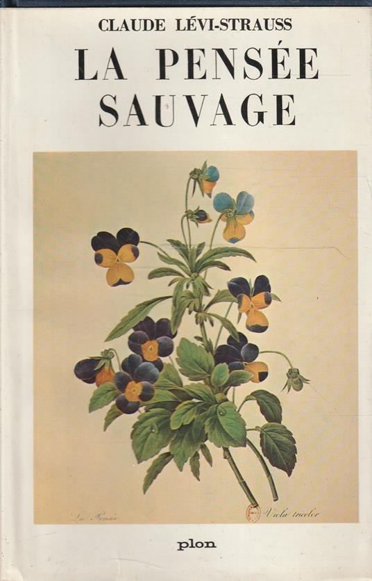 La pensée sauvage - Claude Lévi-Strauss - copertina