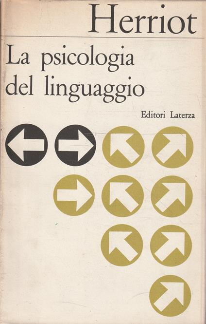 1° Edizione ! La psicologia del linguaggio - Peter Herriot - copertina