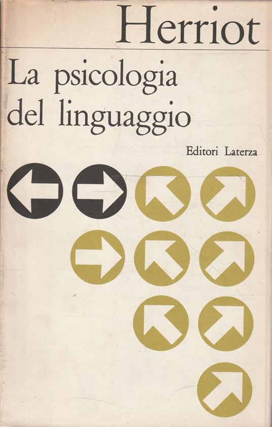 1° Edizione ! La psicologia del linguaggio - Peter Herriot - copertina