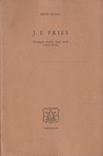 J.F. Fries. Rassegna storica degli studi (1803-1978)