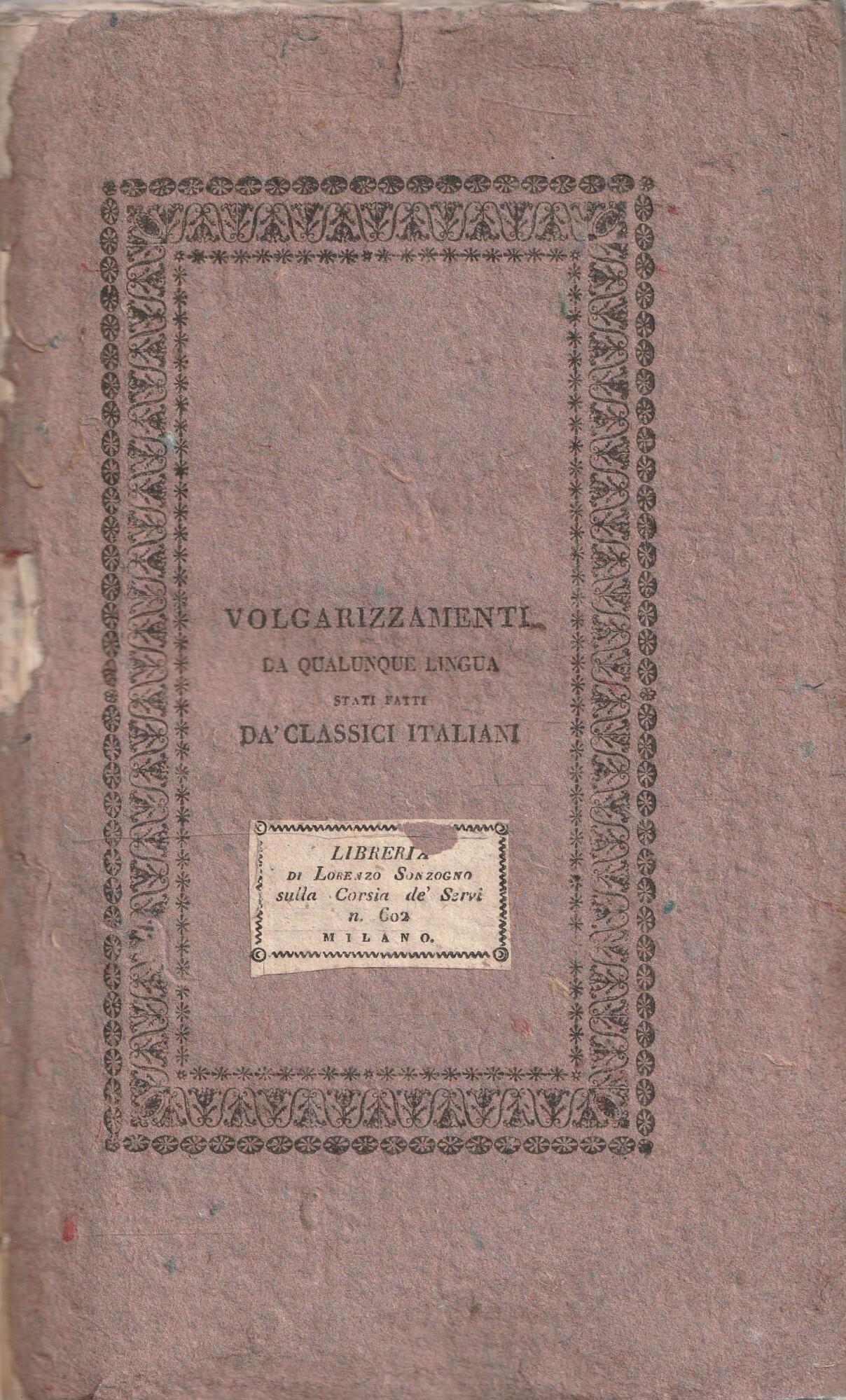 Delle sette arti liberali, delle pistole e del trattato della Provvidenza di Dio. (Volgarizzamenti classici di Lucio Anneo Seneca - Vol. I)