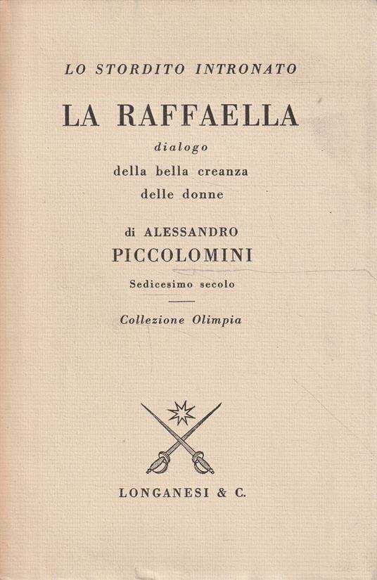 La Raffaella: dialogo della bella creanza delle donne - Alessandro Piccolomini - copertina