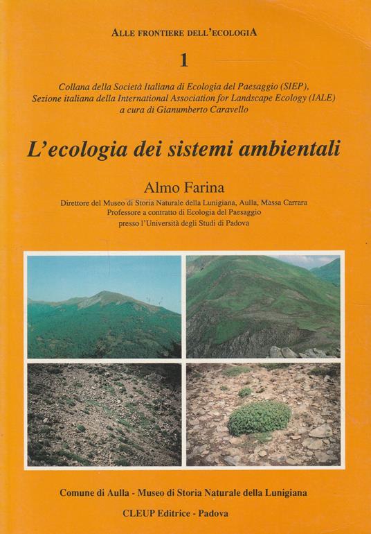 L' ecologia dei sistemi ambientali - Almo Farina - copertina