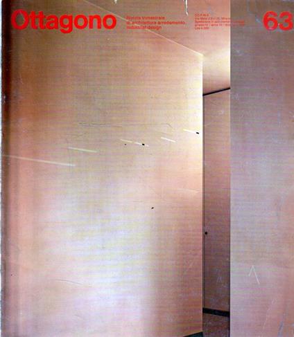 Ottagono 63 - copertina