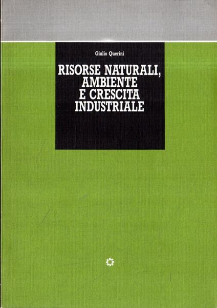 Risorse naturali, ambiente e crescita industriale - Giulio Querini - copertina