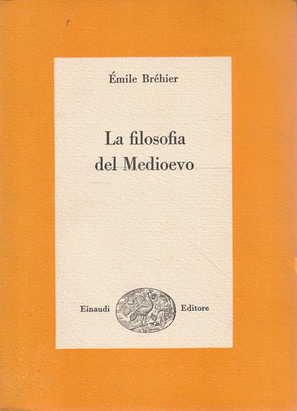 La filosofia del Medioevo - copertina