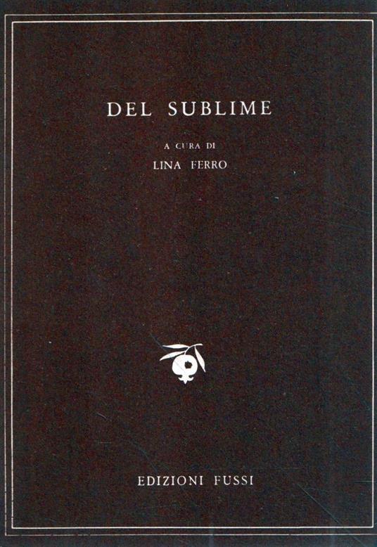 Del Sublime - Lina Ferro - copertina