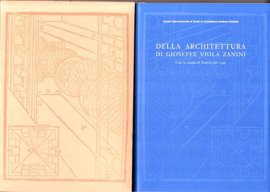 Della Architettura di Gioseffe Viola Zanini - Andrew Hopkins - copertina