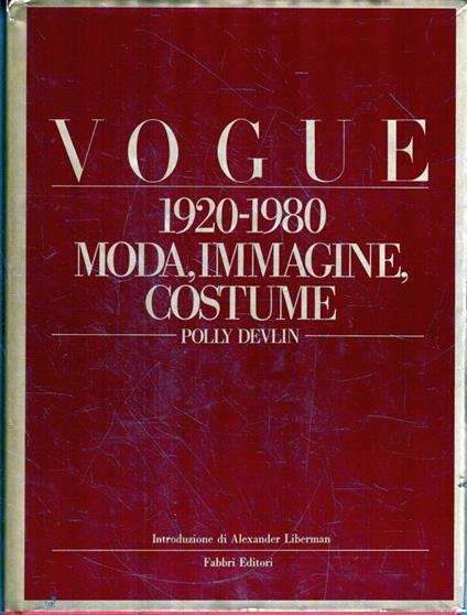 VOGUE 1920-1980 Moda, immagine, costume - copertina