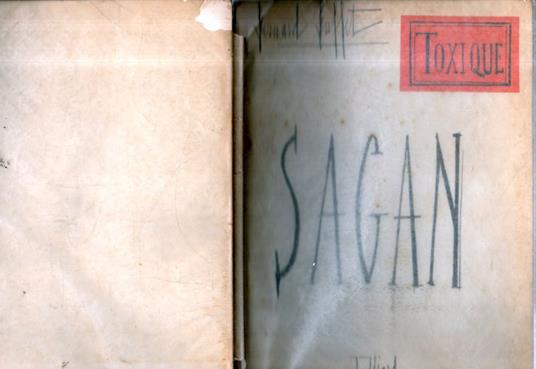 Sagan: TOXIQUE - copertina