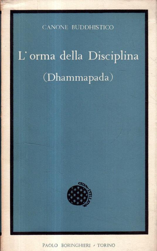 L' orma della Disciplina (Dhammapada) - copertina