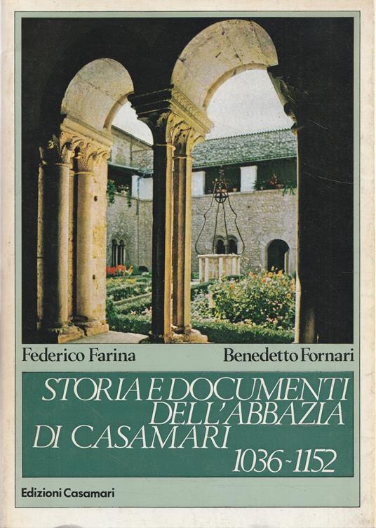 Storia e documenti dell'Abbazia di Casamari 1036-1152 - copertina
