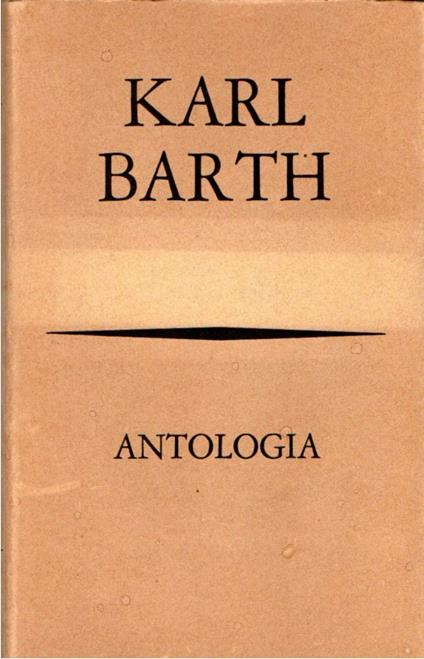 Karl Barth. Antologia - copertina