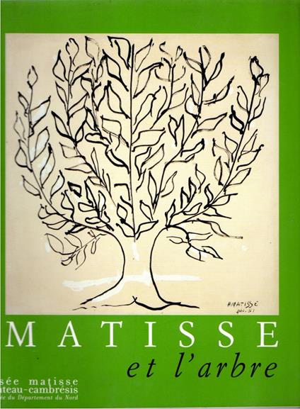 Matisse et l'arbre - copertina