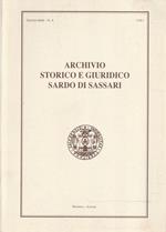 Archivio storico e giuridico sardo di Sassari