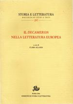 Il Decameron nella letteratura europea : atti del Convegno organizzato dall'Accademia delle scienze di Torino e dal Dipartimento di scienze letterarie e filologiche