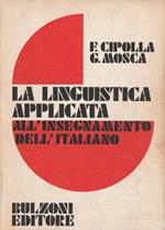 La linguistica applicata all'insegnamento dell'italiano