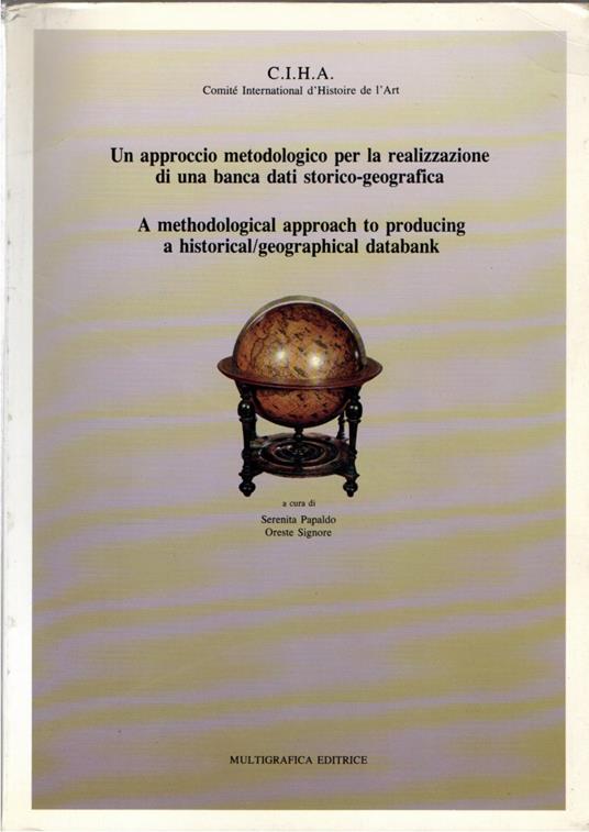 Un approccio metodologico per la realizzazione di una banca dati storico-geografica - copertina