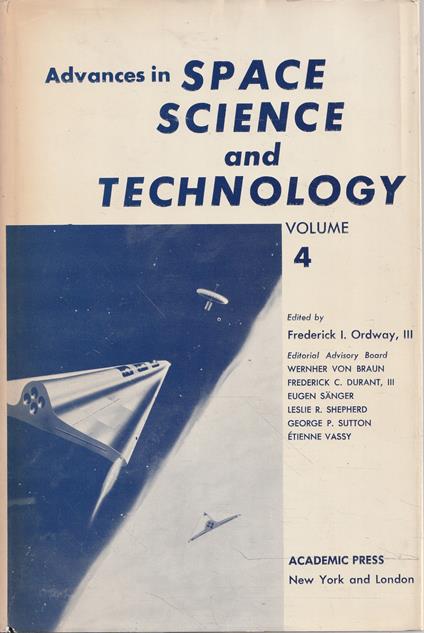 Advances in Space Science and Technology. Volume 4 - copertina