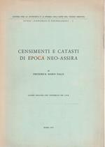 Censimenti e catasti di epoca neo-assira