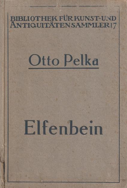 Elfenbein - Otto Pelka - copertina