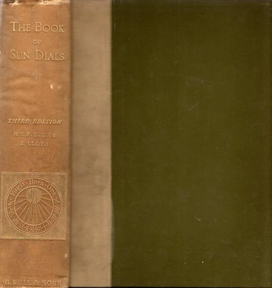 The Book of Sun-dials (third and enlarged edition) - copertina