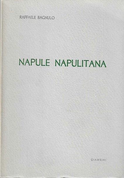 Napule napulitana - Raffaele Bagnulo - copertina