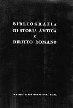 Bibliografia di Storia antica e Diritto romano