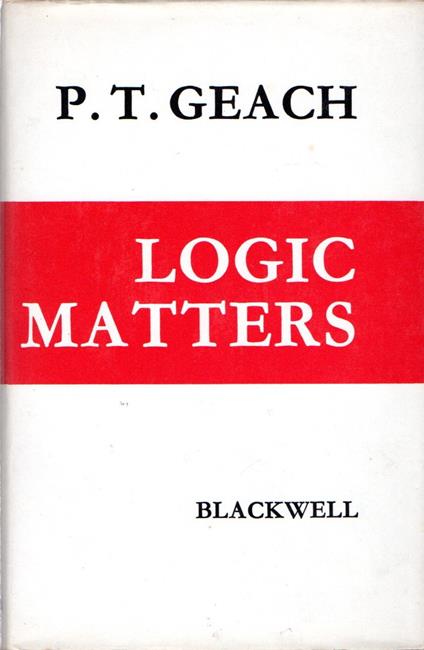 Logic Matters - copertina