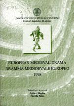European Medieval Drama : Dramma Medievale Europeo